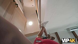 Vip4k Russian Teen Pays Debt with Tight Pussy and Asshole