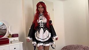 in nutaku cosplay, lust goddess rides you cowgirl with big tits until game over