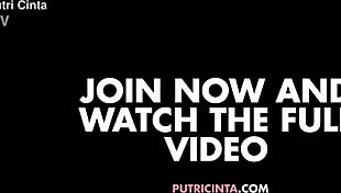 Putri Cinta In Unwind Scene With Asian Model