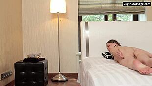 Russian Teen 18+ie Has Amazing Hot Masseuse Over Her Wet Tight Virgin Pussy For First Time Orgasm