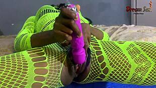 Vera satisfys herself with toy and big dick, squirting after blowjob