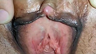 Stretched Wife’s Ass with Fingers Before Big Dick Anal