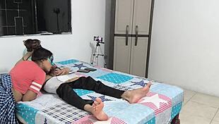 Damn Stepsister Sucks My Monster Cock With Delicious Latina Milf Passion