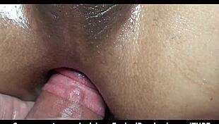 ladyboy kon in bareback scene with piss and cum