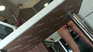 my flower, uh, i mean, fits my hairy pussy so perfect, oops, my bad