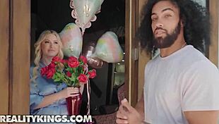 curvy jenna starr alone on mothers day until james satisfies her?