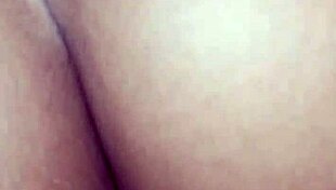 Beautiful old wife in lingerie gets gaping from young brazilian stud in cuckold homemade