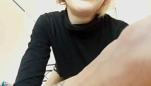 Italian amateur laughs at micro penis while teasing tits and ass