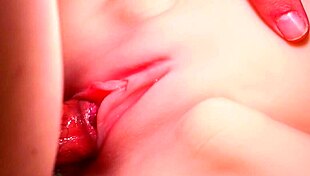 this pink smooth vagina looks so sexy in double penetration and assfucking close up 😍