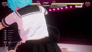 Lesbian battle explodes with anal sex and fingering!