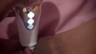 Wet Pussy Sounds During Dildo Masturbation