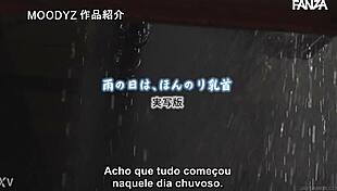 i saw yuuhi shitara's nipples slightly visible in the rain, legendado