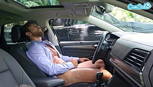 hey camsoda, cock flash milf catches young 18+ guy jerking off in public and helps him cum 😜