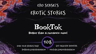 This booktok erotic audio has a woman masturbating to orgasm in a sexy story.