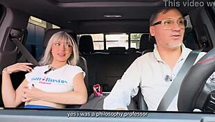 Aradiahellx enjoys multiple orgasms in public car sex with doggystyle