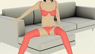 Chinese model fucks photographer in lingerie for photo book