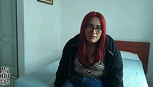 Bomboli Preview: Chubby Redhead Babysitter's First Homemade Scene