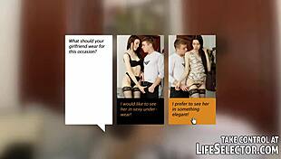 Cute teen girlfriend delights in lingerie