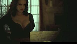 My sensual step mom is changing her clothes, and it's so erotic