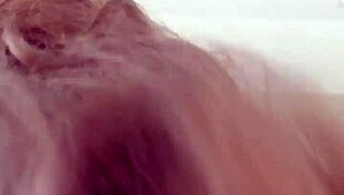 lil whore watching herself getting pounded by daddys fat black cock