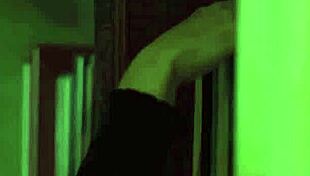 My sensual step mom is changing her clothes, and it's so erotic