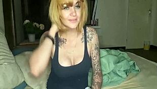 Foxy Milf Strips And Masturbates On Camera For First Time