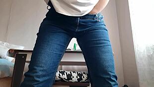 hot secretary masturbating in the office