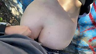 Outdoor Creampie Adventure!