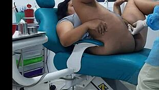 dentist visit ends with huge cock in my mouth