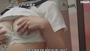 i saw yuuhi shitara's nipples slightly visible in the rain, legendado