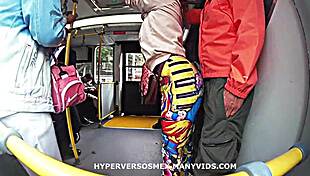 Subway Encounter with Leggings