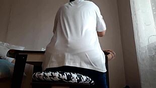 hot secretary masturbating in the office