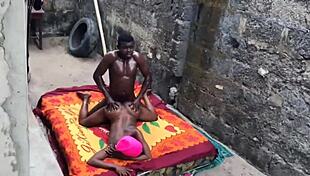 Outdoor Make-Up Session Turns Intimate