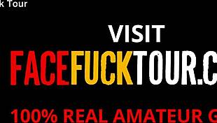 South African Slut Gets A Beard Of Cum She Just Loves Sucking