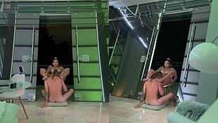 i and my friend licked and deepthroated each other till orgasm, her pussy so juicy and wet