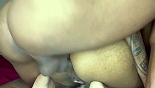 Sexy latina teen bent over for doggystyle assfucking