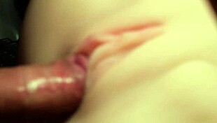 Flush Lube Deep in Her Hairless Pussy for Wild Action