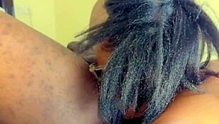 Brunette With Natural Tits Eats Step Daddy's Ass Close Up