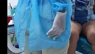 dentist visit ends with huge cock in my mouth