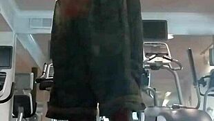 beautiful 21 year old roommate works out