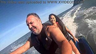 Loucuras No Jet Ski No Mar Do Guaruj� - Sp