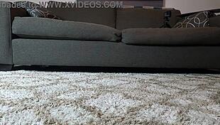 Maisy sucking fat cock with choking blowjob?