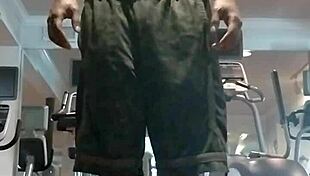 beautiful 21 year old roommate works out