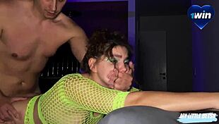 Wow, I met a beauty in a night club, fucked her hard in doggystyle, and cum in her mouth.