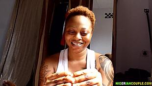 ebony couple gives homemade monster cock massage intriguingly