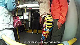 Subway Encounter with Leggings