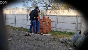 Sexo En El Trabajo Captado En Cámaras De Seguridad With Public Ass Flashing Pussy Latina Outdoor