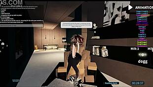 Slut Rides And Bangs In Roblox Condo Gangbang