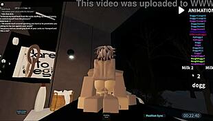 Slut Rides And Bangs In Roblox Condo Gangbang