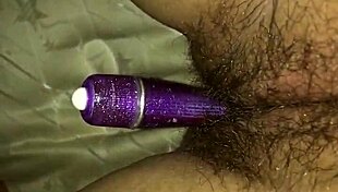 part one of this bbw babe fucking her hairy pussy with toys and a vibrator for masturbation